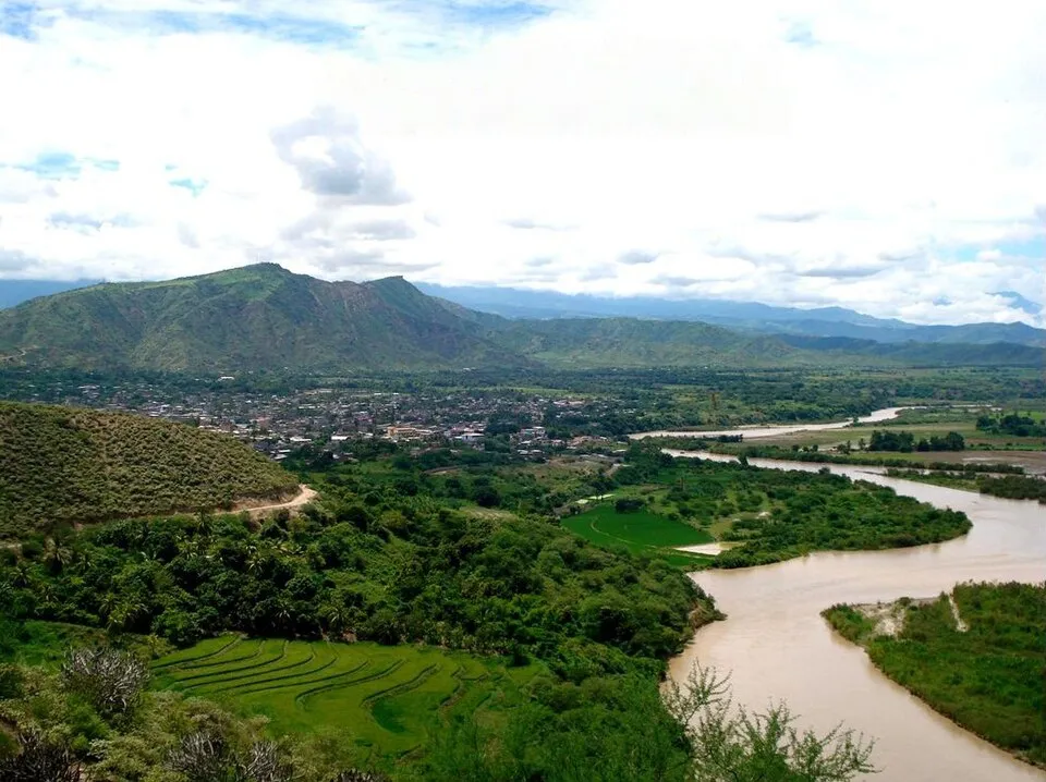 El río y el valle en Bagua