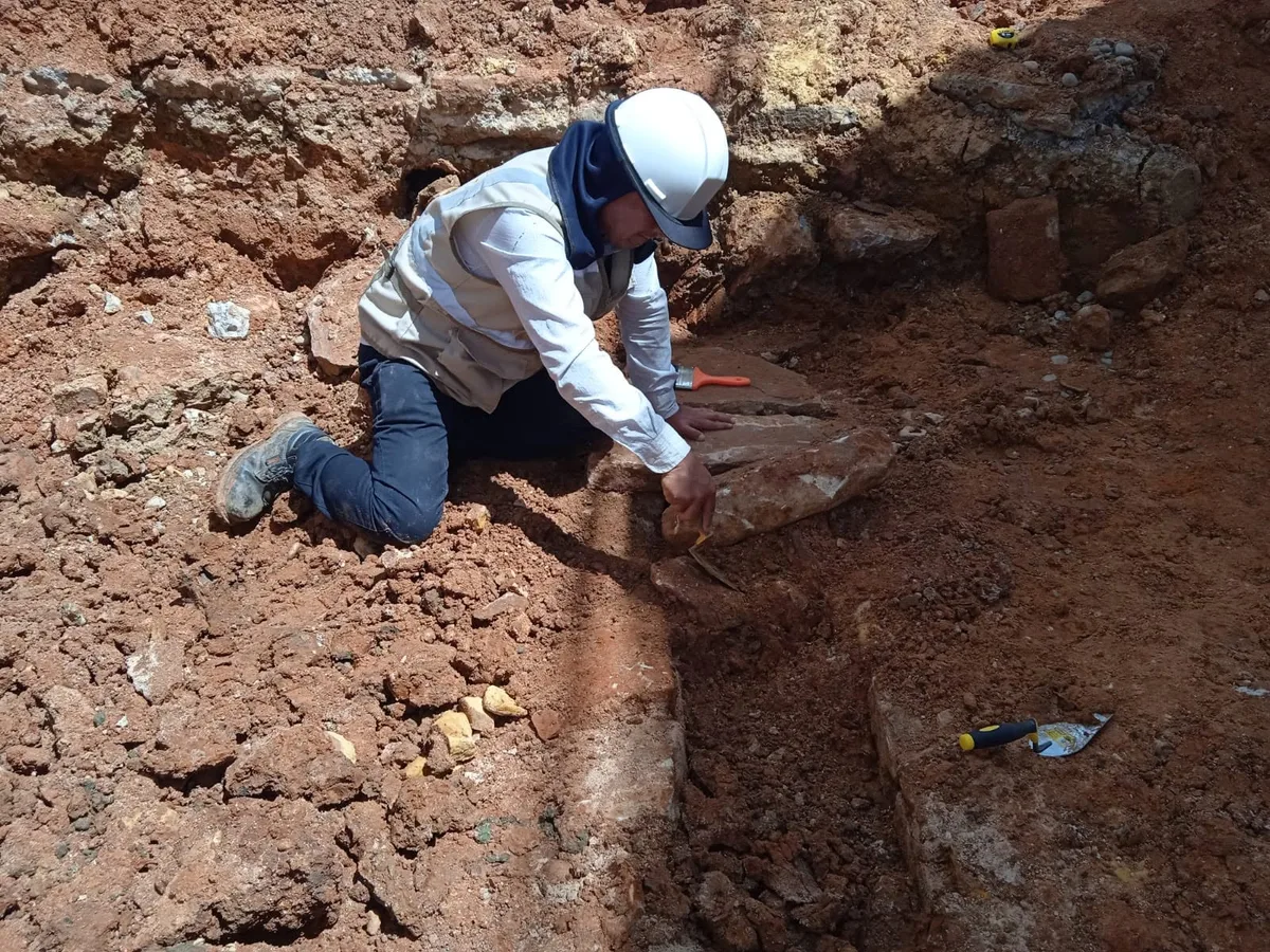 Excavación arqueológica de evaluación de un hallazgo